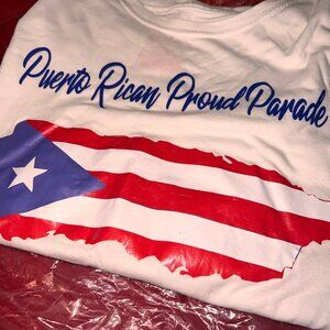 Puerto Rican pride parade T-shirt NEW